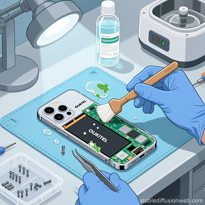 Потрапляння води в смартфон Oukitel